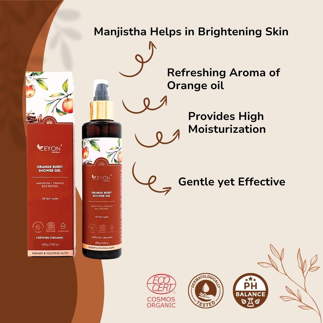Orange Burst Shower Gel