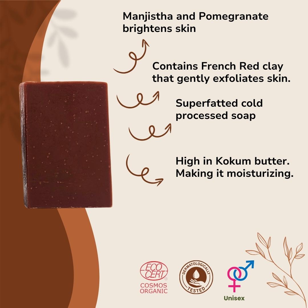 Pomegranate & Manjistha Soap